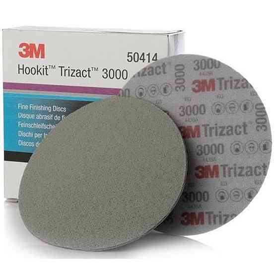 Абразивний полірувальний диск 3M Trizact P3000 d150мм (ціна за 1шт), 50414 Киев