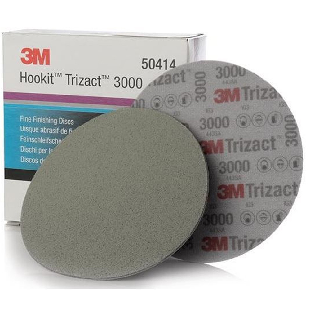 Абразивний полірувальний диск 3M Trizact P3000 d150мм (ціна за 1шт), 50414 Киев - изображение 1