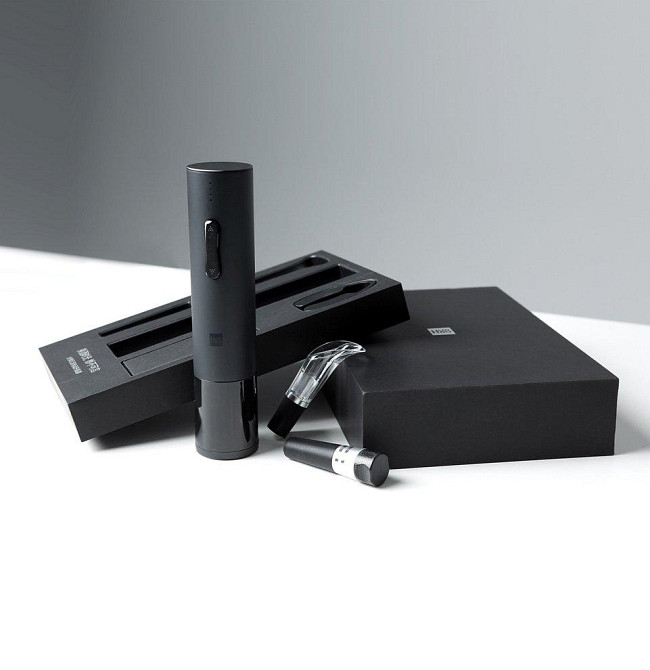 Набір для вина Xiaomi HuoHou Electric Wine Bottle Opener Gift Kit (HU0047) Чернівці - фото 1