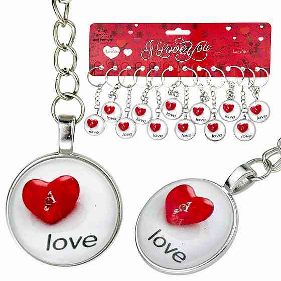Брелоки для ключей девушке Любовь 12 шт Киев