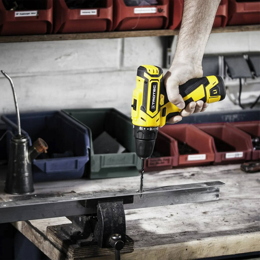 Дрель-шуруповерт аккумуляторная Trotec PSCS 11-12V + кейс (4410000102) Винница - изображение 10