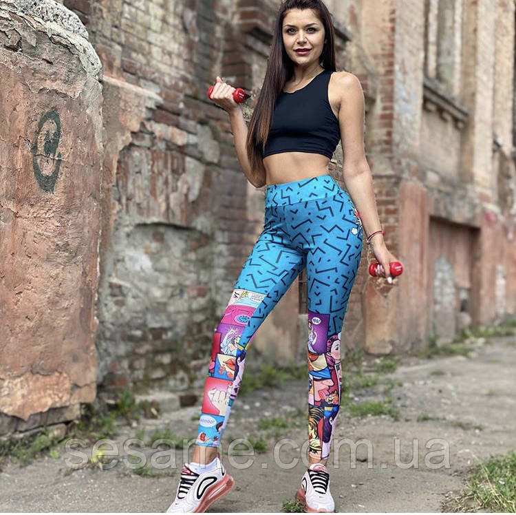 Тренувальний костюм жіночий лосини та топ Харків - фото 2