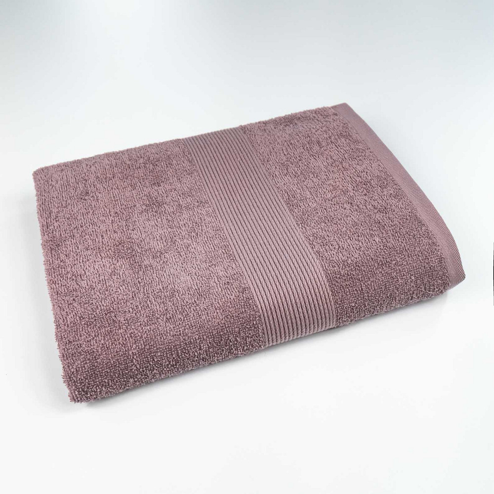 Набір махрових рушників з Бордюром 3шт GM Textile 40х70см, 50х90см, 70х140см 400г/м2 (Шоколад) Суми - фото 3