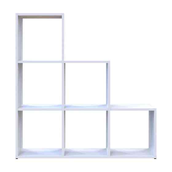 Стелаж Doros Степ 3х3 Білий відкритий 102.6х28.8х106.1 DRS-011763 (41516161) Львів