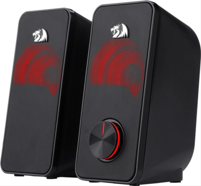 Акустические колонки Redragon Stentor 2.0 GS500 6Вт (питание от USB) Черный Винница - изображение 1