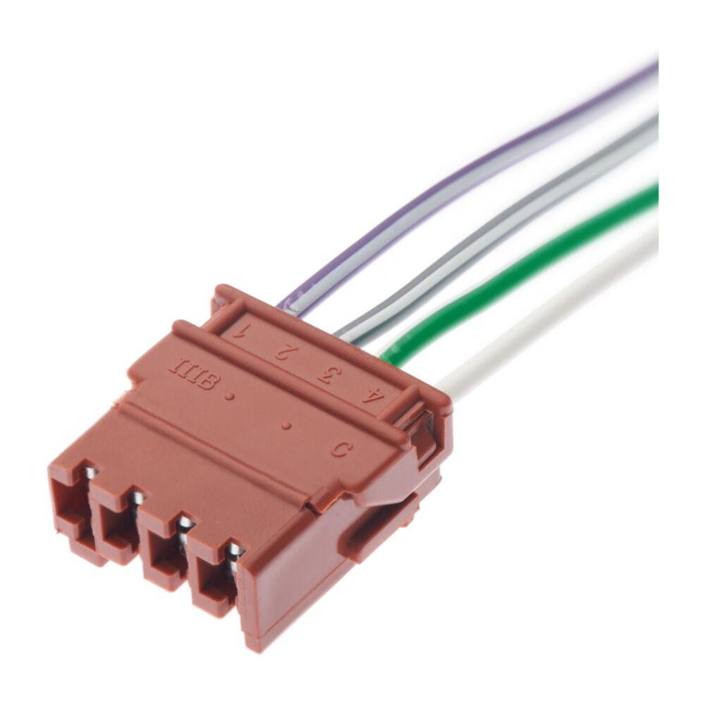 Роз'єм конектор с проводом, 4-кон., Вентилятор ???, Універсальна універс., Моторний Багато марок 47650 Київ - фото 1