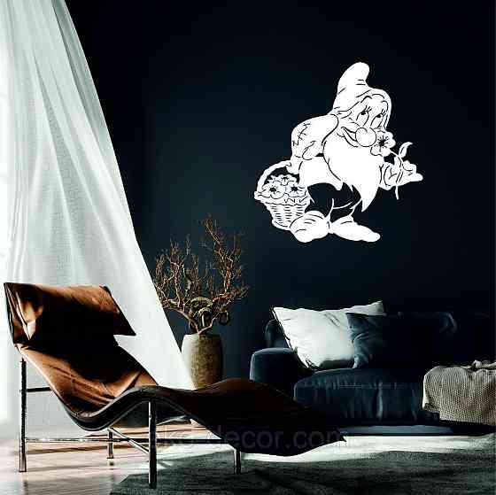 Декоративное настенное Панно «Гномик», Декор на стену 90*84 см Киев