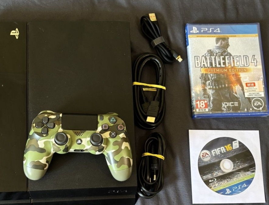 Playstation 4 + нова запакована Battlefield + fifa. Київ - фото 3