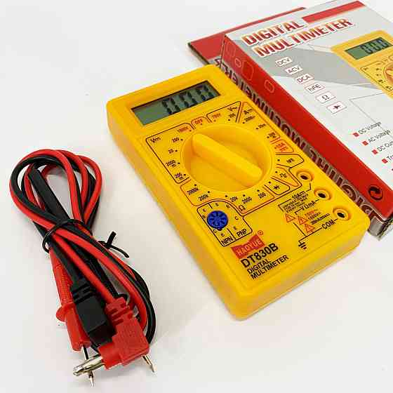 Універсальний високоточний мультиметр HAOYUE DT830B, Мультиметр для тестування електрообладнання MC-71 Івано-Франківськ