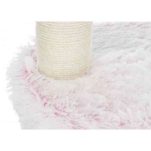 Дряпка-будиночок Trixie Harvey для котів джут/плюш біло-рожева 54х40х73 см Київ