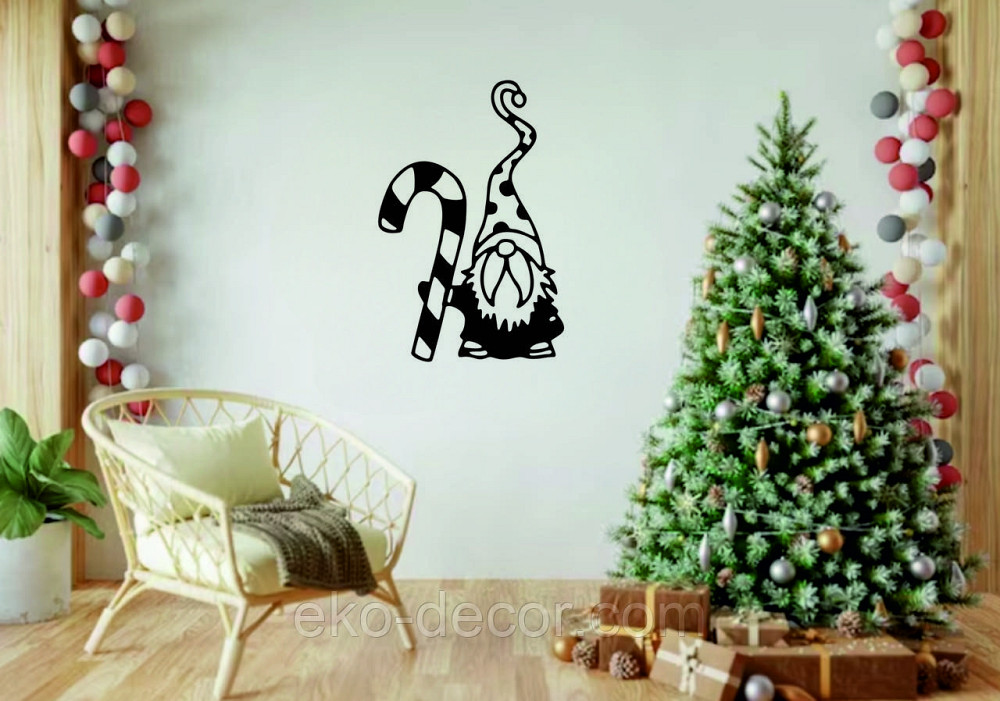 Декоративне настінне Панно «Гном», Декор на стену Київ - фото 1