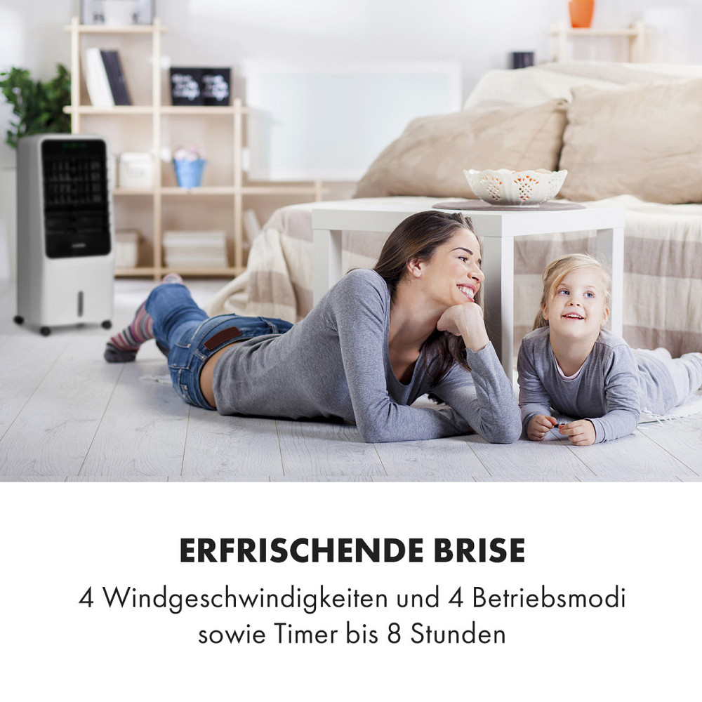 Таунхаус 3-в-1 воздухоохладитель вентиляторный увлажнитель 396 м³/ч | 110 Вт | 7 литров | 4 скорости | 4 Ровно - изображение 2