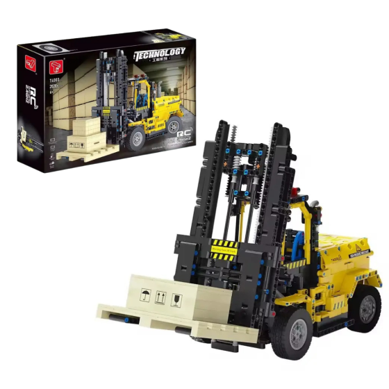 Конструктор дитячий.Вилочний навантажувач ігровий на дистанційному управлінні будівельна техніка 2028 деталі Кам'янець-Подільський