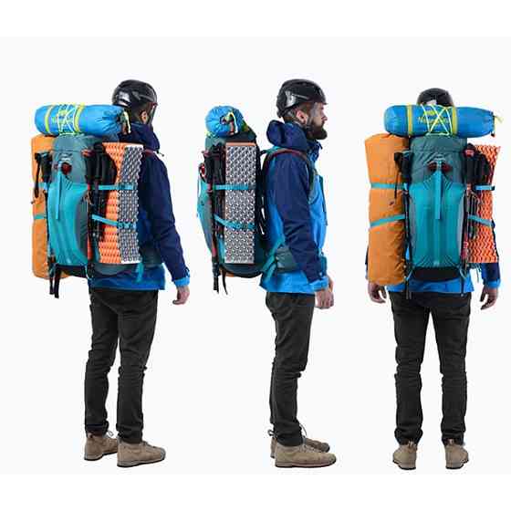 Рюкзак туристичний Naturehike NH16Y020-Q, 55 л, чорний Київ