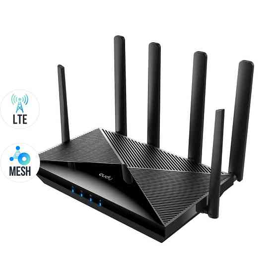Маршрутизатор дводіапазонний гігабітний Cudy LT700 WiFi 5 Mesh 4G LTE CAT6 АС1200 Київ