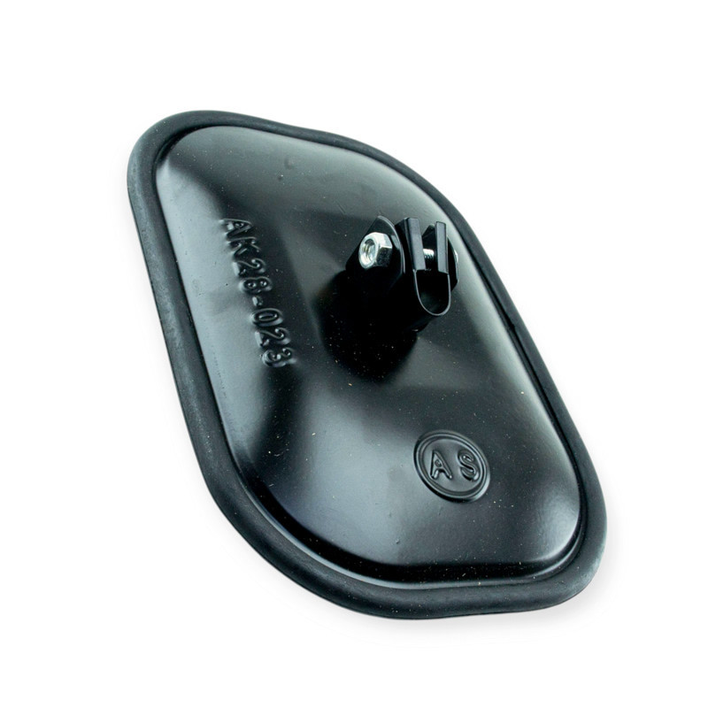 Дзеркало 240x170мм кріплення під дугу зовнішнє метал Мукачево - фото 1