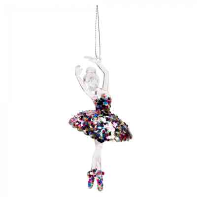 Ялинкова іграшка Novogod`ko Балерина, 14 см, пластик (974863) Вінниця