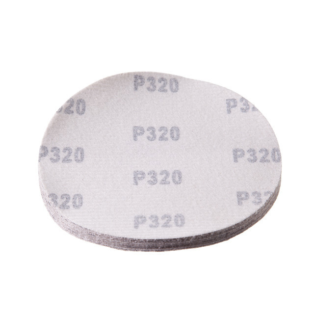 Круг наждаковий на липучці 125 мм, папір клас С, щільність 120 г/м², К320, 10 од. INTERTOOL BT-0532 Київ - фото 3