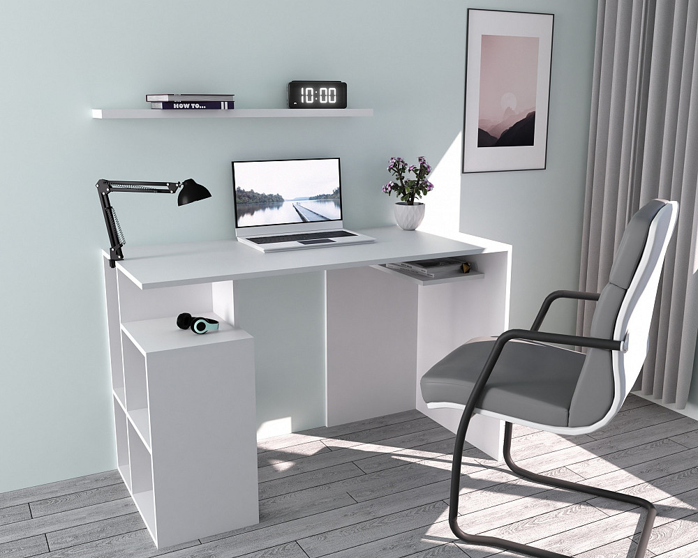 Стіл письмовий СП-1 №1, Білий, 1200/550/760 Львів - фото 2