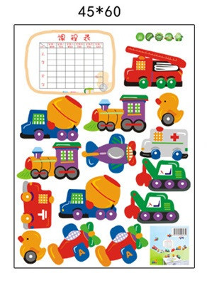 Декоративна наклейка на стіну в дитячу іграшку Київ - фото 3