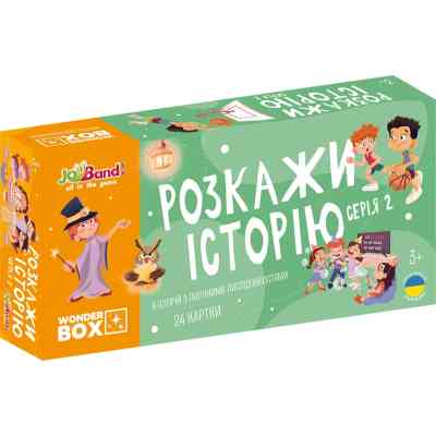 Настольная игра JoyBand Набор логических карт Расскажи историю Серия №2 (WB102) Винница
