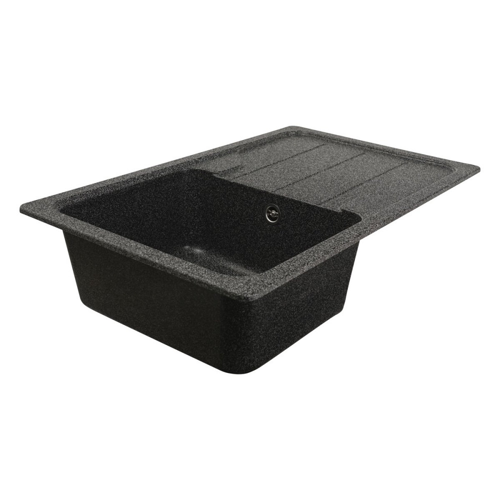 VALESO Гранітна мийка для кухні VALESO VERONA 7850 матова Графіт Коломыя - изображение 8