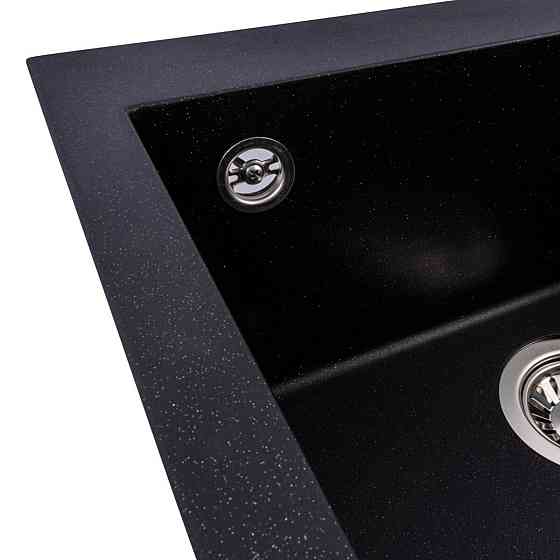 VALESO Гранітна мийка VALESO GALAX 5050 матова Чорний металік Киев