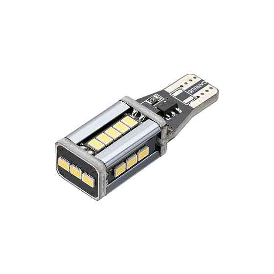 Світлодіодна лампа TBS T15-3020EMC 19SMD 12V-24V 6.5W WHITE / Canbus / мультиполярна / друкована плата Харків