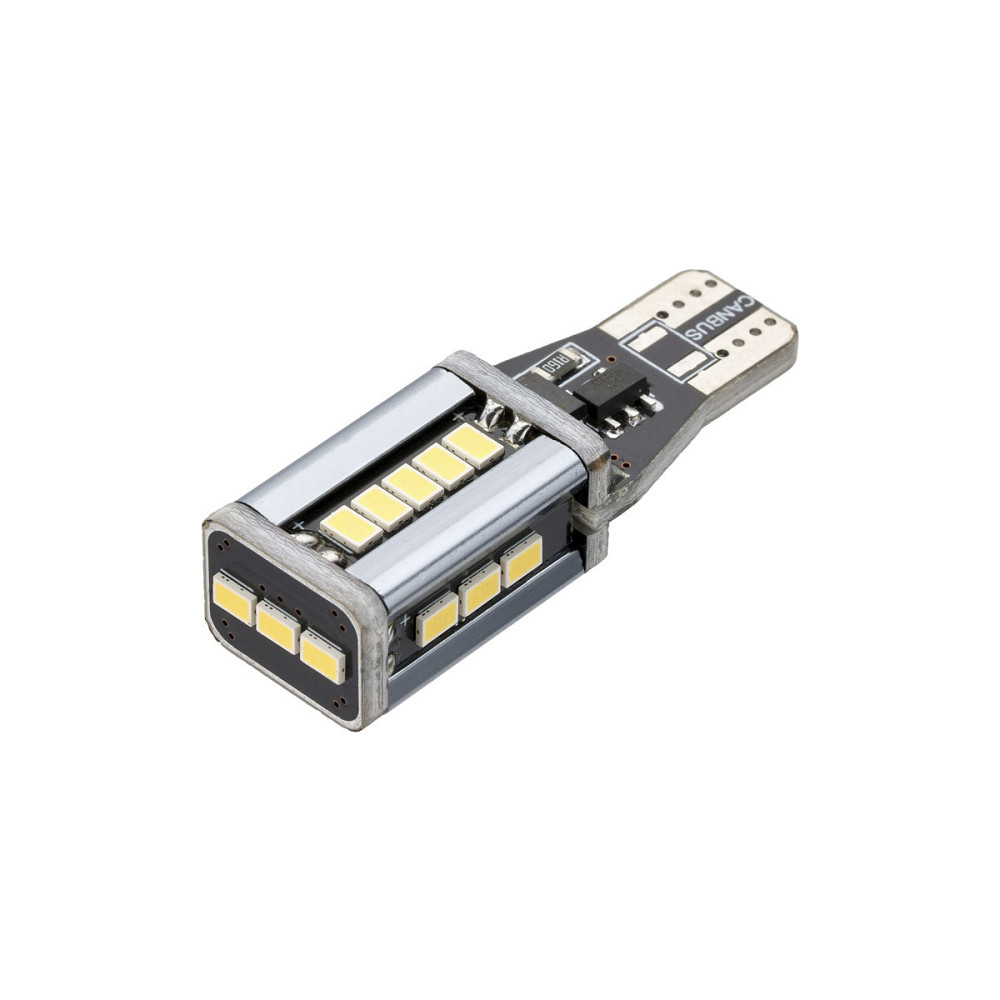 Світлодіодна лампа TBS T15-3020EMC 19SMD 12V-24V 6.5W WHITE / Canbus / мультиполярна / друкована плата Харків - фото 1