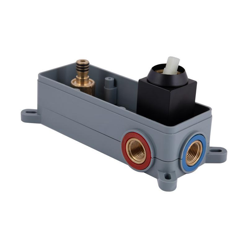 Смеситель для раковины Qtap Gemini скрытого монтажа QTGEM273BLM45694 Black Matt Харьков - изображение 5