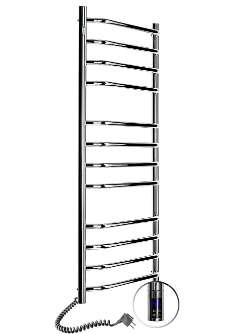 Полотенцесушитель электрический Navin Блюз 480х1200 Sensor левый с таймером 10-006133-4812 Киев - изображение 2