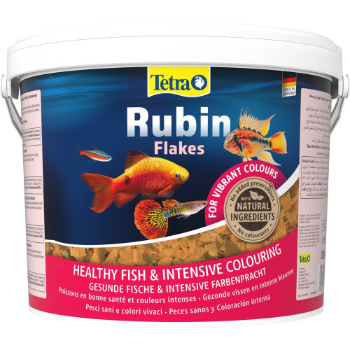 Корм Tetra Rubin Flakes для аквариумных рыбок для окрашивания хлопья 2,05 кг/10 л Киев - изображение 2