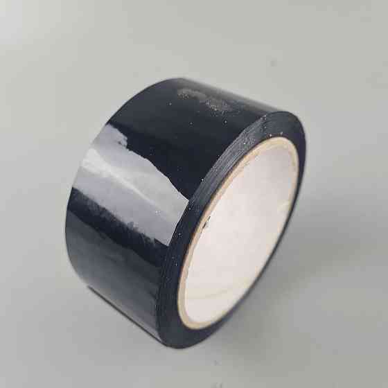 Упаковочный скотч Чёрный 38мк 45мм 80метров  