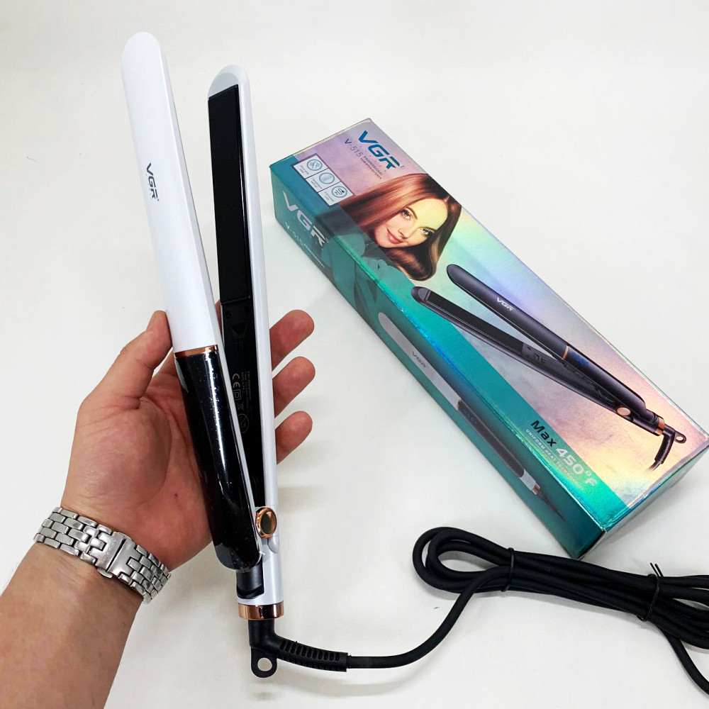 Утюжок для удаления секущихся кончиков, Укладка волос выпрямление, Выравнивающий утюжок для волос EN-52 Львов - изображение 7
