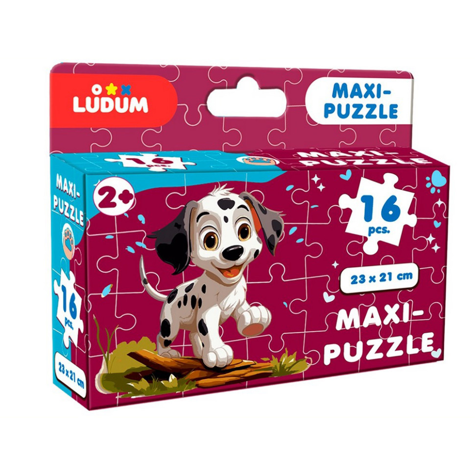 Пазл дитячий Maxi-Puzzle Песик 2 ME5032-07, 16 елементів Вінниця - фото 1