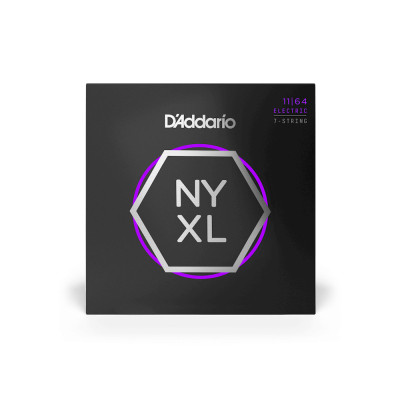 Струни для гітари D'Addario NYXL Medium 7-String (11-64) (NYXL1164) Вінниця - фото 1