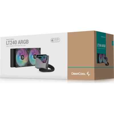 Система рідинного охолодження Deepcool LT240 ARGB Black (R-LT240-BKAMNC-G-1) Вінниця