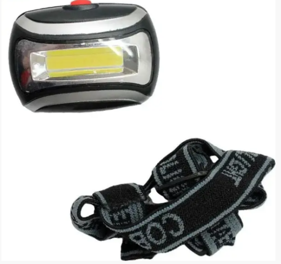 Ліхтарик налобний COB HEADLIGHT BLL-2016 3.7V яскраве освітлення, регульований ремінець 2585 Київ