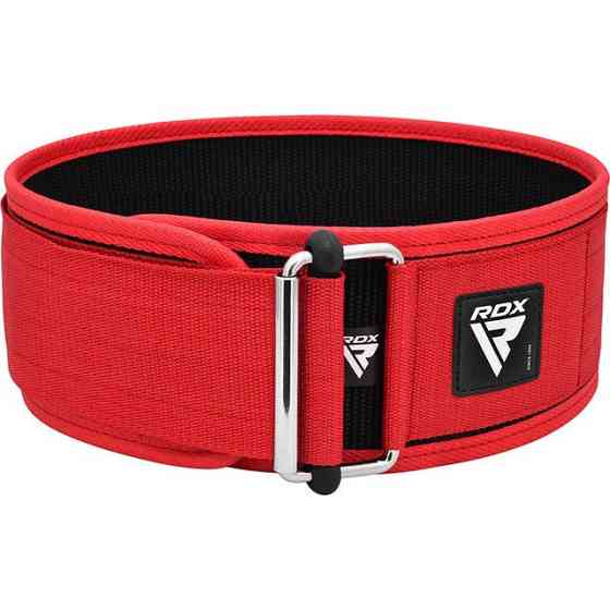Пояс для важкої атлетики RDX RX1 Weight Lifting Belt RED-S Кам'янське