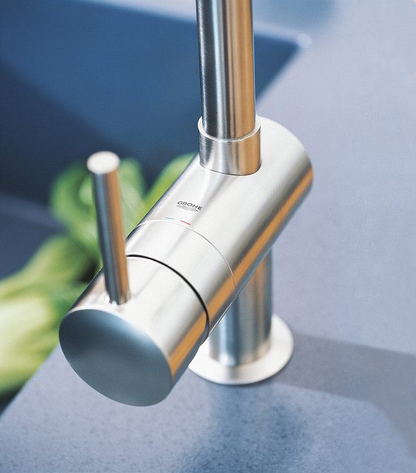 Кухонный смеситель Grohe Minta с выдвижным изливом 32168000 Харьков - изображение 8