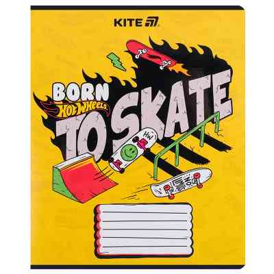 Зошит Kite Hot Wheels, 18 аркушів, лінія (HW25-237) Вінниця