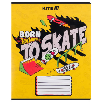 Зошит Kite Hot Wheels, 18 аркушів, лінія (HW25-237) Вінниця - фото 4