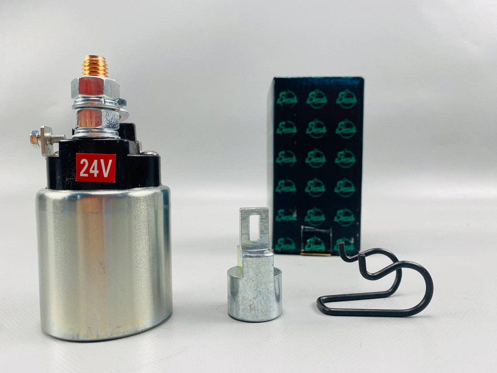 Реле втягувальне МТЗ 24 В 4,5 кВт (нов. зразок) Мукачево - фото 1