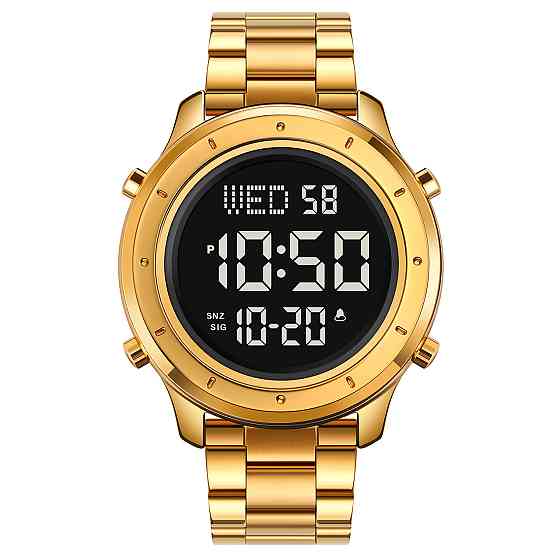 Skmei 1864SGDBK Gold-Black Steel SBR Киев