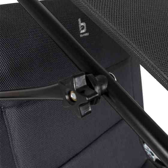 Кровать раскладная Bo-Camp Sun Lounger With Sunscreen 5 Positions Grey (1304492) Винница