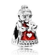 Срібна намистина Пандора  "Місіс Санта" 792005EN07 MasterSem Київ - фото 1