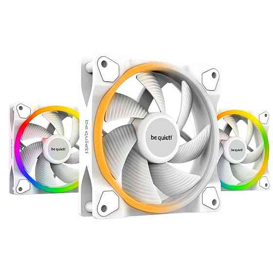 Вентилятор be quiet! Light Wings 120mm PWM High-Speed 3-Pack White (BL101) ( 21369 ) Харьков