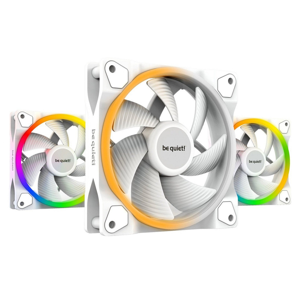 Вентилятор be quiet! Light Wings 120mm PWM High-Speed 3-Pack White (BL101) ( 21369 ) Харьков - изображение 3