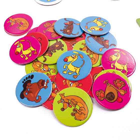 Дитяча настільна гра Готель "Гавкіт" VT8055-43, 4 готелі 24 жетони собак Вінниця