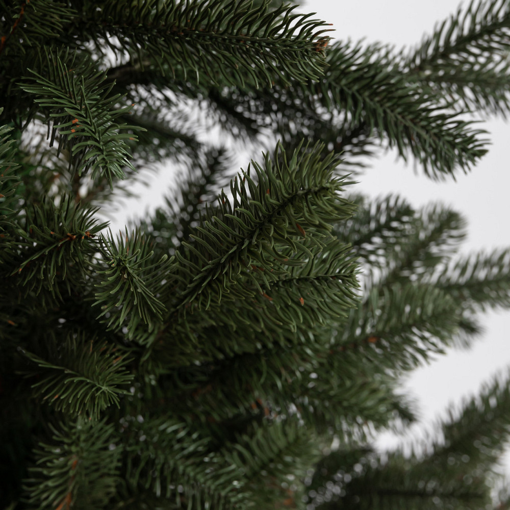 Литая искусственная елка зеленая 120 см на пластиковом подставке SOK-M-D-4 Киев - изображение 8